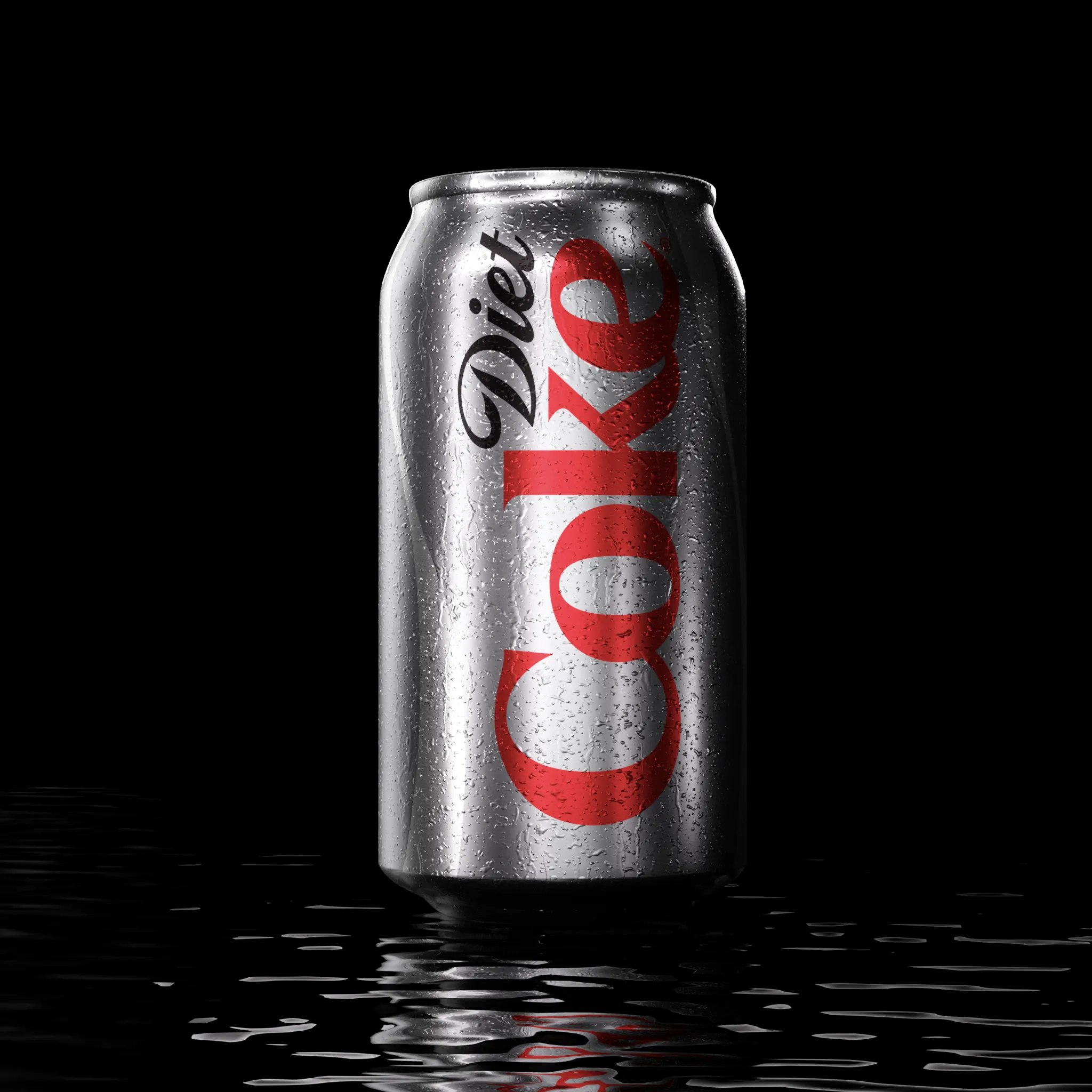 Coca-Cola — 3D Rendering