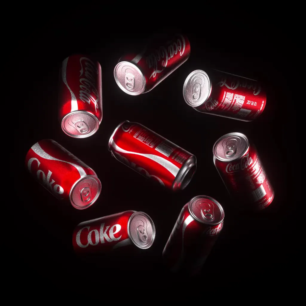 Coca-Cola — Reg Coke animation (10 sec)